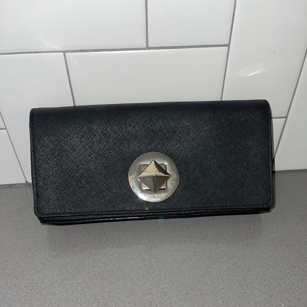 Kate spade leather newbury lane Keira clutch
